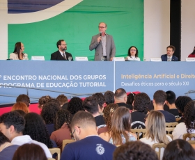 XXX Encontro Nacional dos Grupos do Programa de Educação Tutorial – ENAPET. 21/11/2025. Foto: Beto Monteiro/Ascom UnB